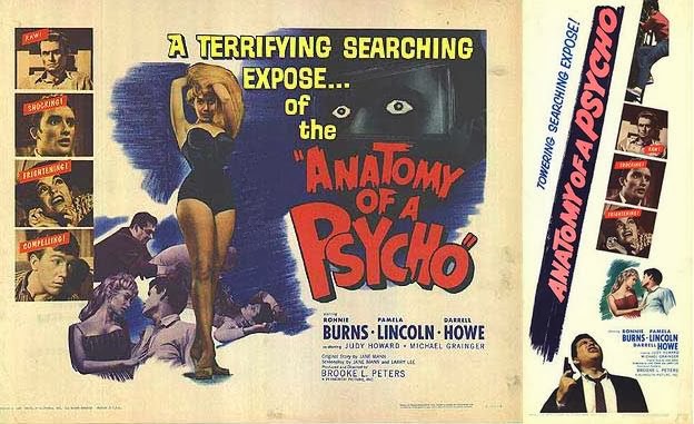 ANATOMY OF A PSYCHO lobby card