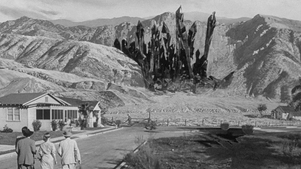 This is a film still from THE MONOLITH MONSTERS (1957).
