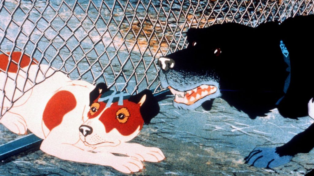 This is a film still from THE PLAGUE DOGS dir Martin Rosen (1982).
