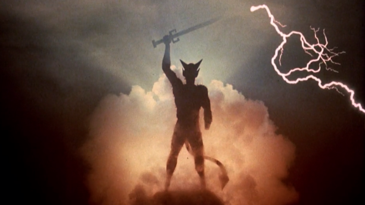 This is a film still from DEMONOID dir Alfredo Zacarias (1981), at Genesis Cinema (Weds 29 May 2024).