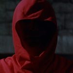 This is a film still from THE MASQUE OF THE RED DEATH dir Roger Corman (1964), part of WE ARE TRASH! at Finsbury Park Picturehouse (29 June 2025).