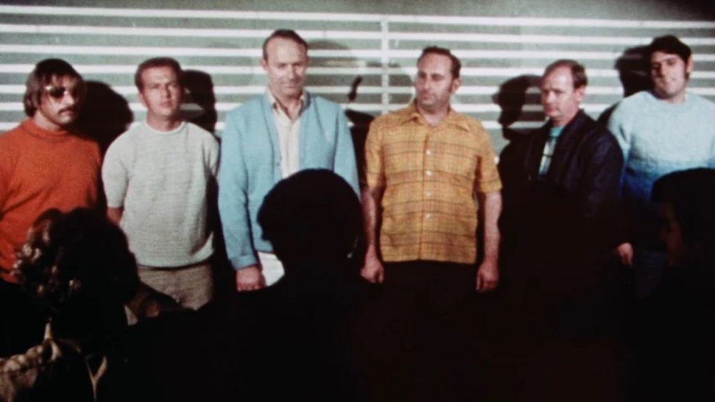 This is a film still from THE ZODIAC KILLER dir Tom Hanson (1971), part of SATANIC PANIC! at Beer Merchants Tap (01 Mar 2026).
