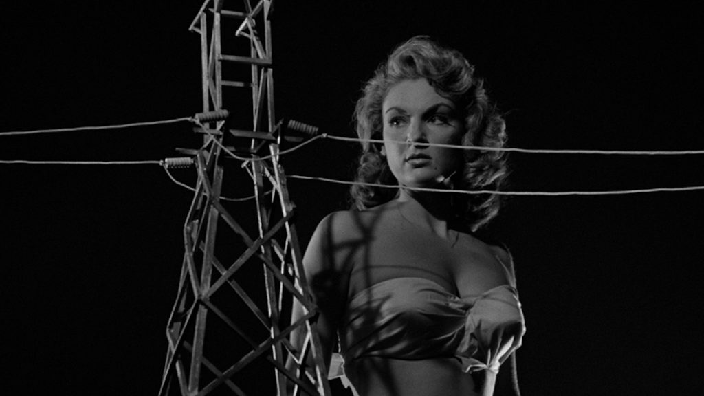 This is a film still from ATTACK OF THE 50 FOOT WOMAN dir Nathan Juran (1958), part of GIRL TRASH at Genesis Cinema (18 March 2026).