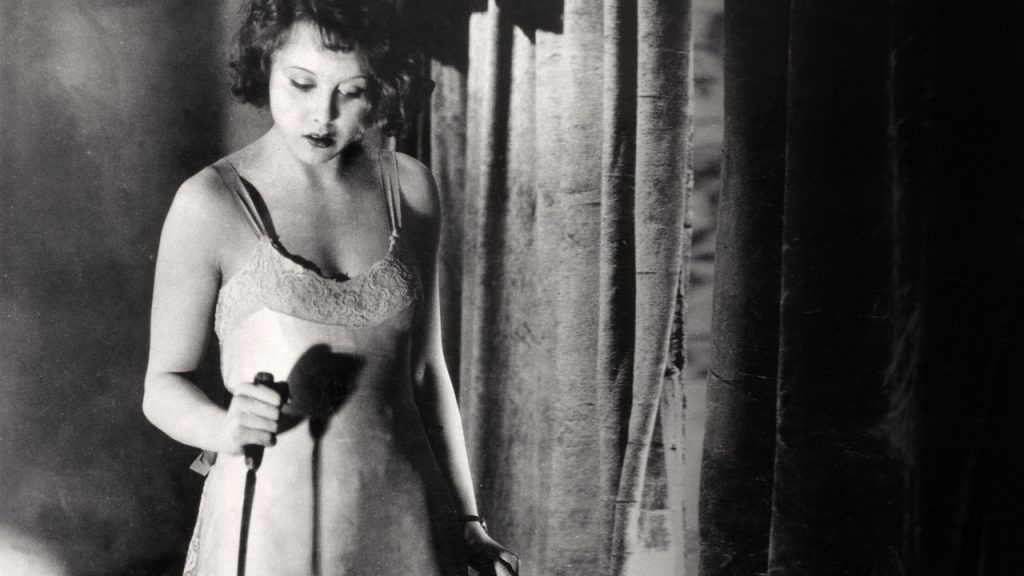 This is a film still from BLACKMAIL dir Alfred Hitchcock (1929), part of SCREAM FOR YOUR LIVES! at Finsbury Park Picturehouse (07 June 2026).