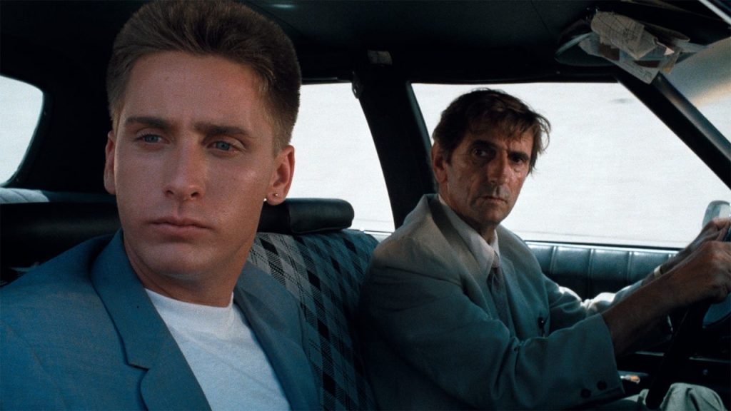 This is a film still from REPO MAN dir Alex Cox (1984), part of SCREAM FOR YOUR LIVES! at Beer Merchants Tap (31 May 2026).