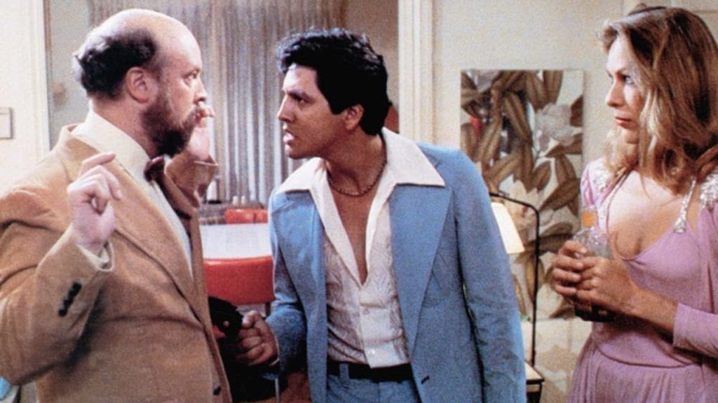 This is a film still from EATING RAOUL dir Paul Bartel (1982), part of SCREAM FOR YOUR LIVES! at Beer Merchants Tap (09 August 2026).