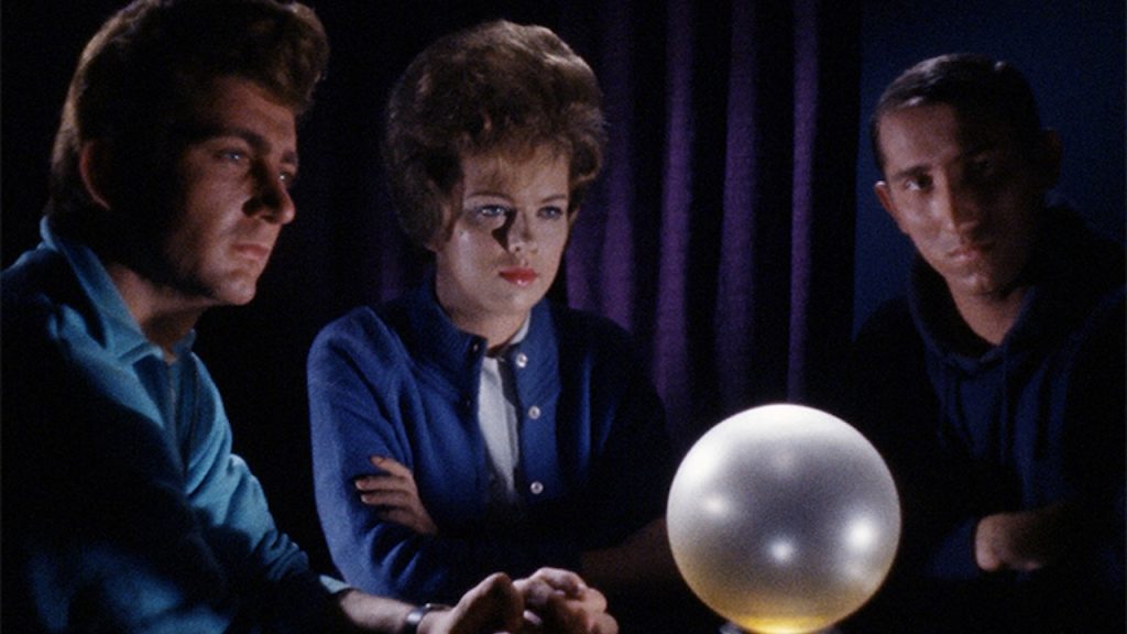This is a film still from THE INCREDIBLY STRANGE CREATURES WHO STOPPED LIVING AND BECAME MIXED UP ZOMBIES!!? dir Ray Dennis Steckler (1964), part of SCREAM FOR YOUR LIVES! at Genesis Cinema (12 August 2026).